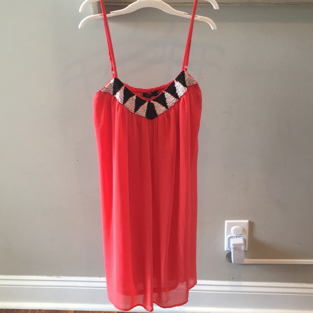 THEME beaded dress